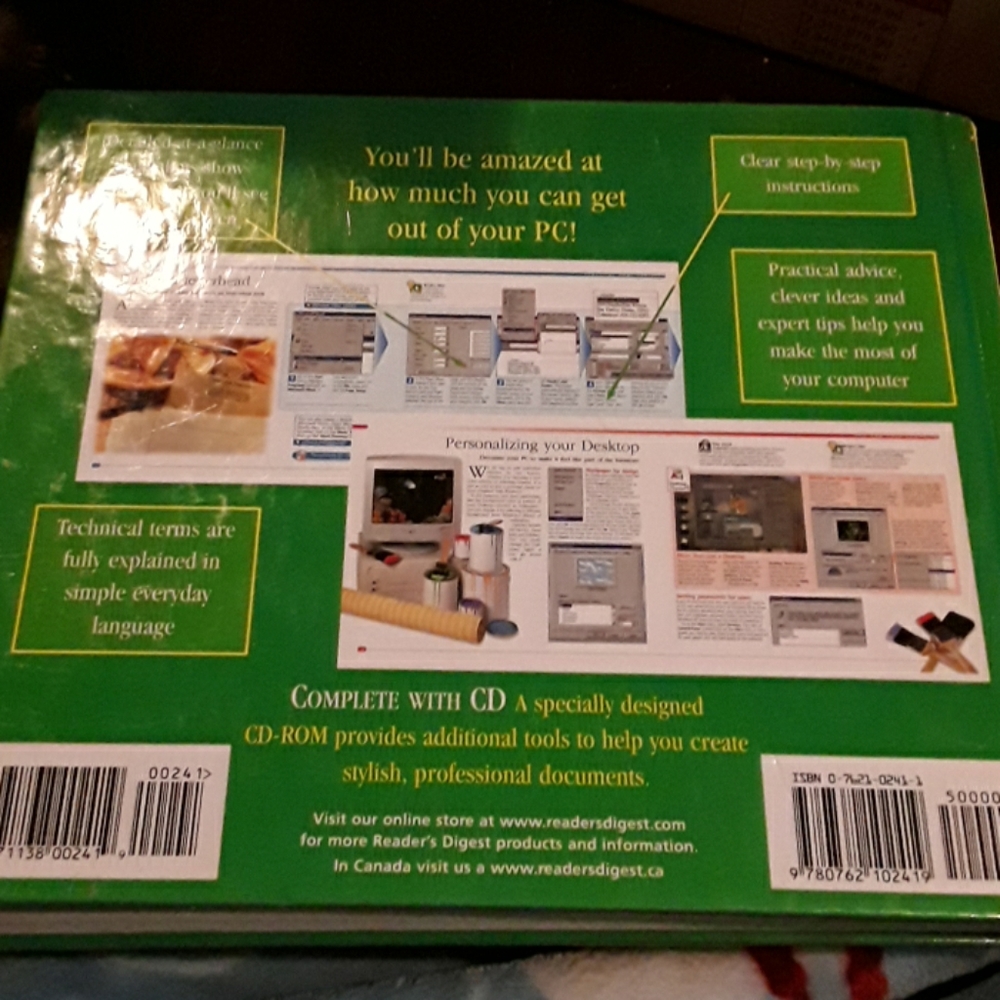 Reader's  Digest  COMPUTER/ CD  LEARNING  BOOK. - Picture 2 of 7